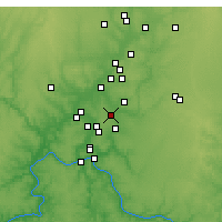 Nearby Forecast Locations - Mason - Map