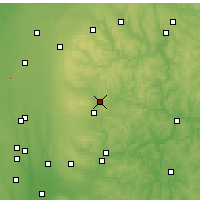 Nearby Forecast Locations - Mount Vernon - Map