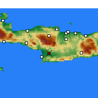 Nearby Forecast Locations - Moires - Map