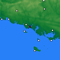 Nearby Forecast Locations - Lorient - Map