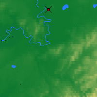 Nearby Forecast Locations - Huslia - Map