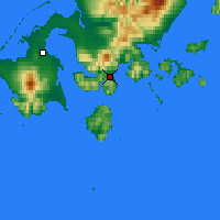 Nearby Forecast Locations - King Cove - Map