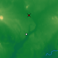 Nearby Forecast Locations - Koliganek - Map