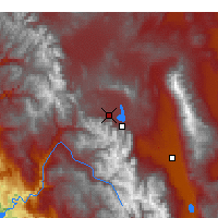 Nearby Forecast Locations - Mammoth Lakes - Map