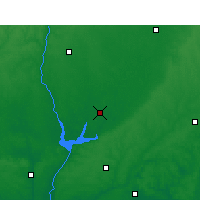 Nearby Forecast Locations - Bainbridge - Map