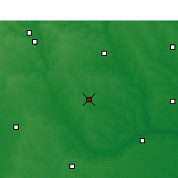 Nearby Forecast Locations - Eastman - Map