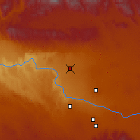 Nearby Forecast Locations - Gooding - Map