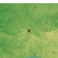 Nearby Forecast Locations - Danville - Map