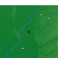 Nearby Forecast Locations - Tunica - Map