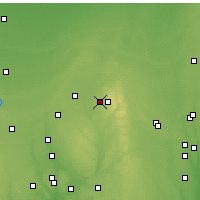 Nearby Forecast Locations - Bellefontaine - Map