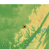 Nearby Forecast Locations - Winchester - Map