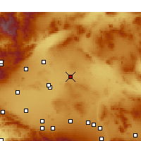 Nearby Forecast Locations - Boron - Map