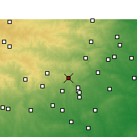 Nearby Forecast Locations - Bulverde - Map