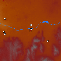 Nearby Forecast Locations - Burley - Map