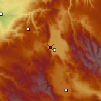 Nearby Forecast Locations - La Grande - Map