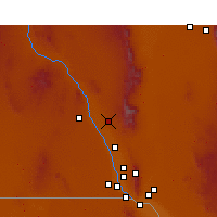 Nearby Forecast Locations - Las Cruces - Map