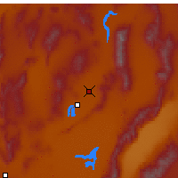 Nearby Forecast Locations - Lovelock - Map