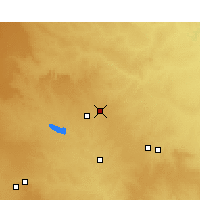 Nearby Forecast Locations - Snyder - Map