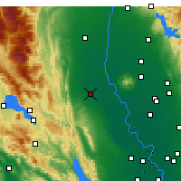 Nearby Forecast Locations - Williams - Map