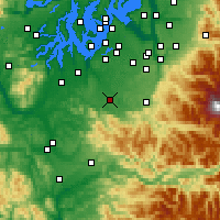 Nearby Forecast Locations - Yelm - Map