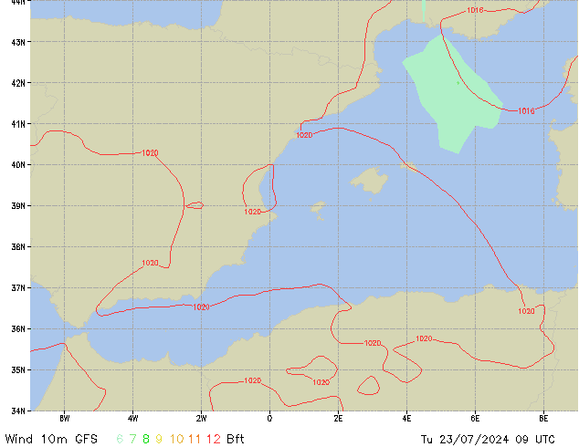 Tu 23.07.2024 09 UTC