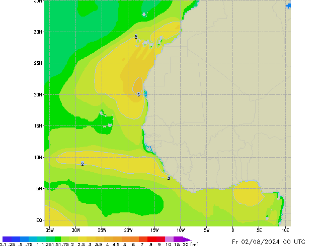 Fr 02.08.2024 00 UTC