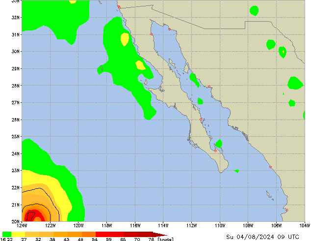 Su 04.08.2024 09 UTC