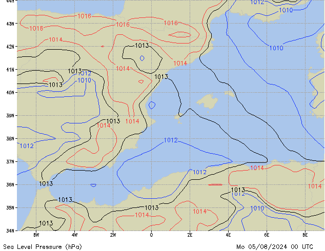 Mo 05.08.2024 00 UTC