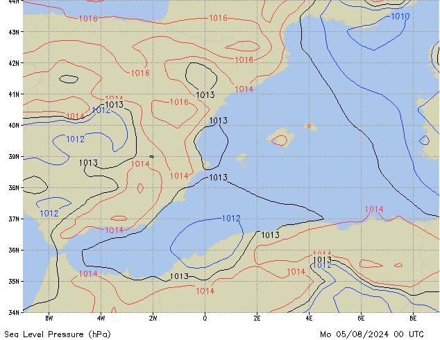 Mo 05.08.2024 00 UTC