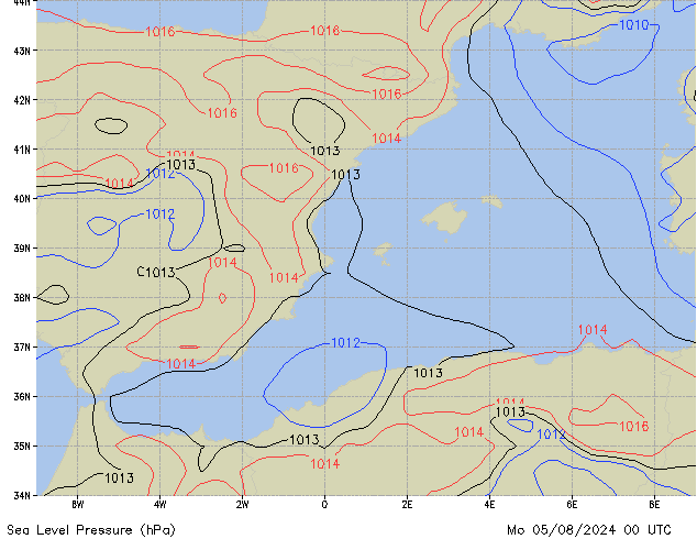 Mo 05.08.2024 00 UTC