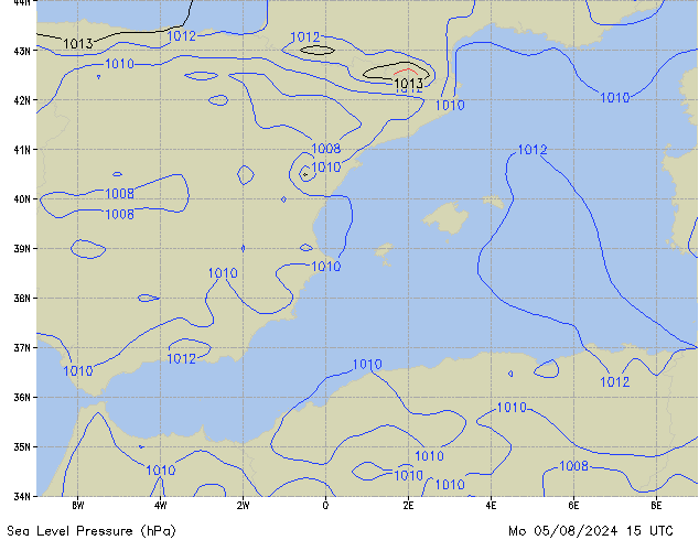 Mo 05.08.2024 15 UTC