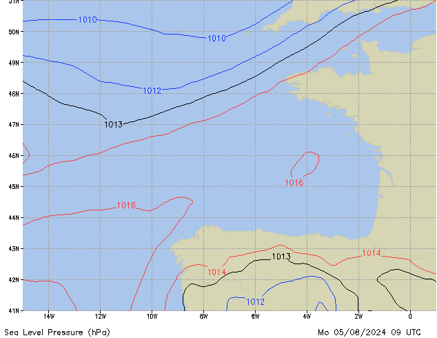 Mo 05.08.2024 09 UTC