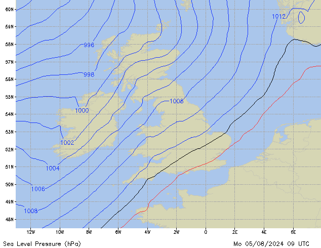 Mo 05.08.2024 09 UTC