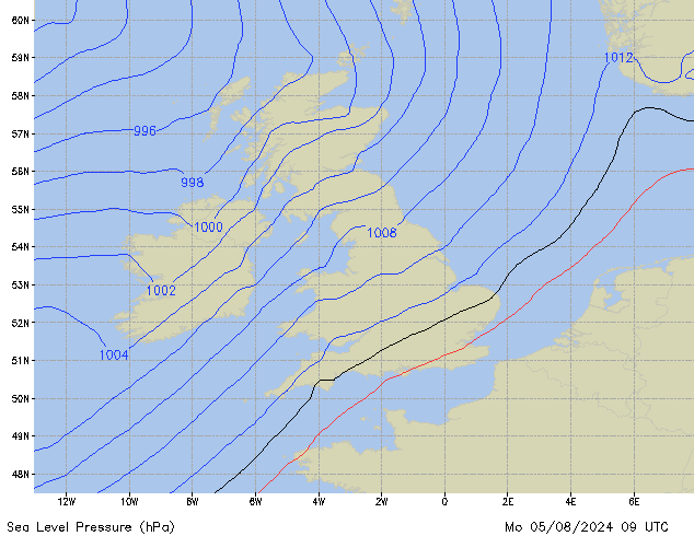 Mo 05.08.2024 09 UTC