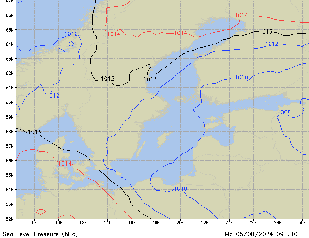 Mo 05.08.2024 09 UTC