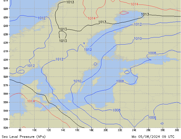 Mo 05.08.2024 09 UTC