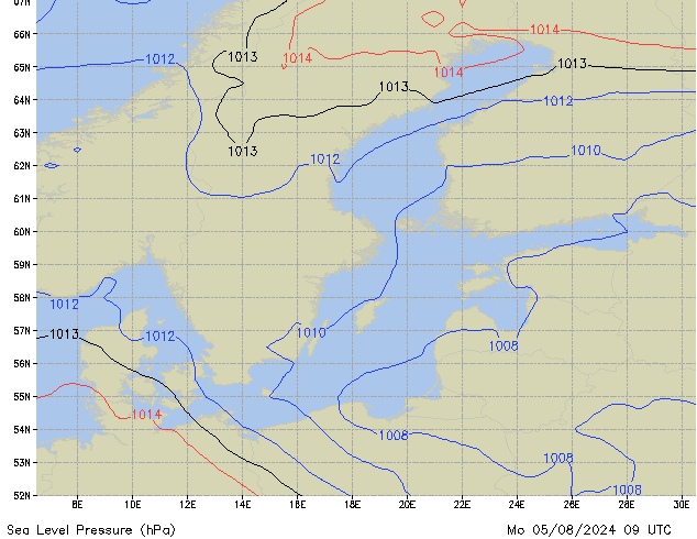 Mo 05.08.2024 09 UTC