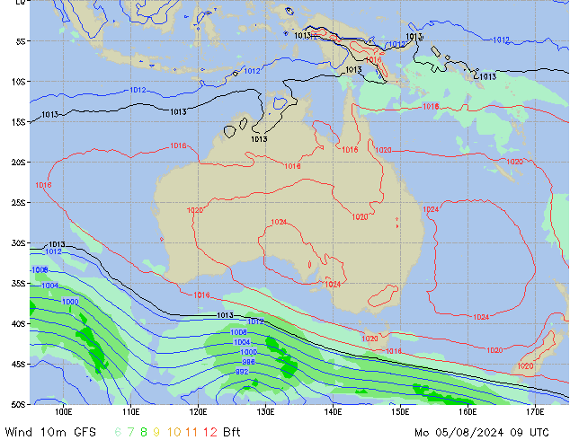 Mo 05.08.2024 09 UTC