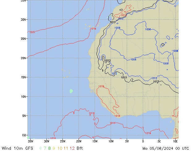 Mo 05.08.2024 00 UTC