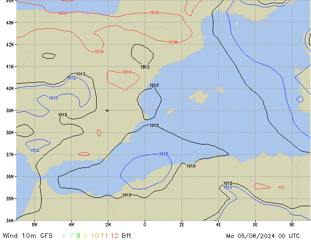 Mo 05.08.2024 00 UTC