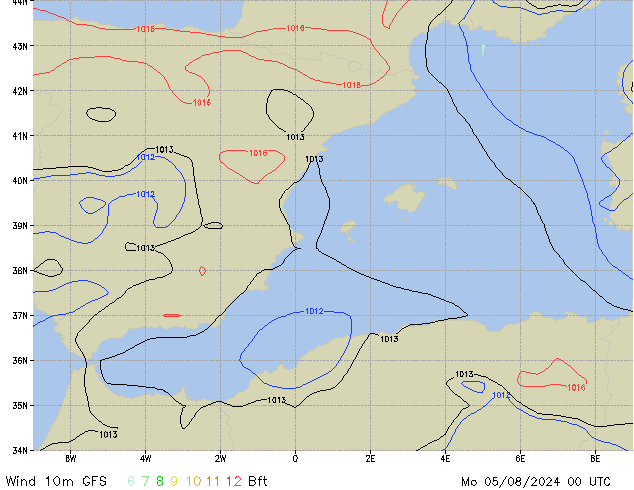 Mo 05.08.2024 00 UTC