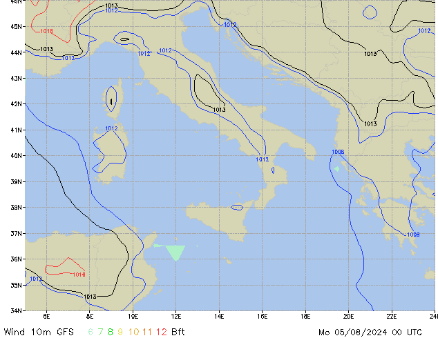 Mo 05.08.2024 00 UTC