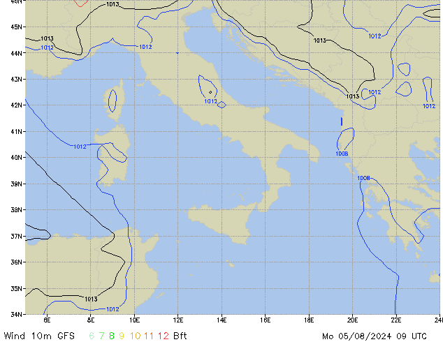 Mo 05.08.2024 09 UTC