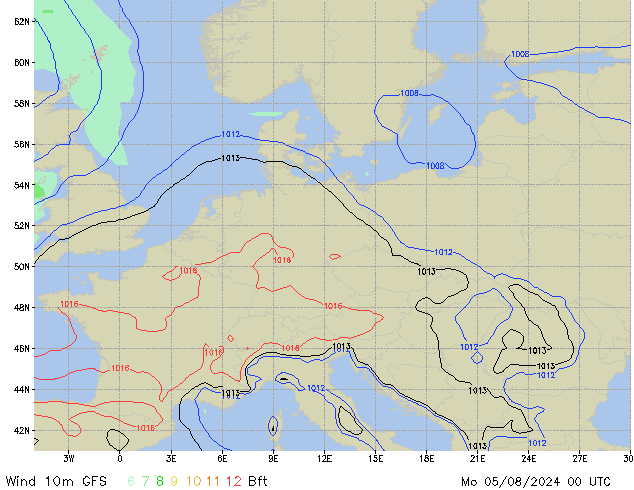 Mo 05.08.2024 00 UTC