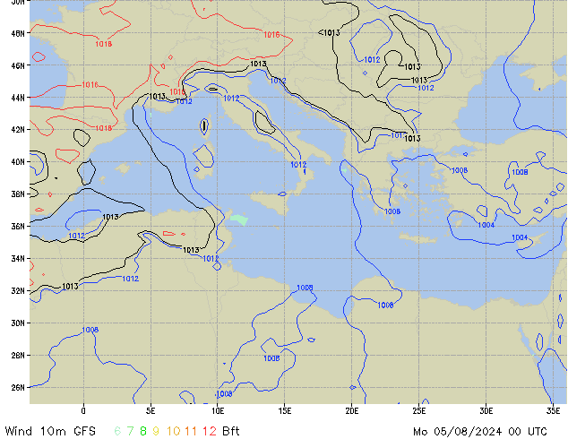 Mo 05.08.2024 00 UTC