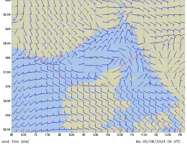 Mo 05.08.2024 09 UTC