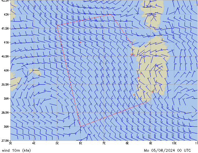 Mo 05.08.2024 00 UTC