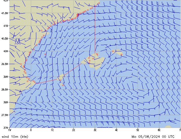 Mo 05.08.2024 00 UTC