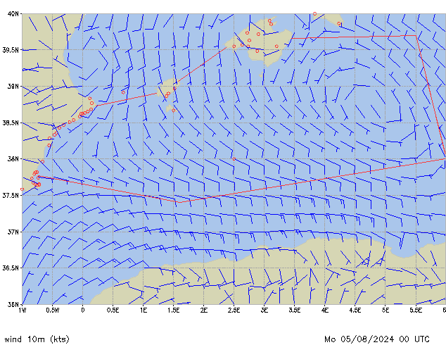 Mo 05.08.2024 00 UTC