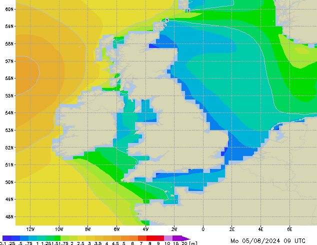 Mo 05.08.2024 09 UTC